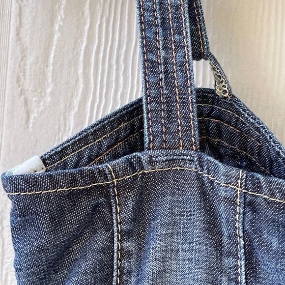 GUESS Women's Mini Jean  Dress Size S - Picture 9 of 10